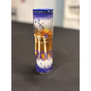 2002 Salt Lake City USA Olympic Games Collectible Logo Golf Ball & Tees Gift Set